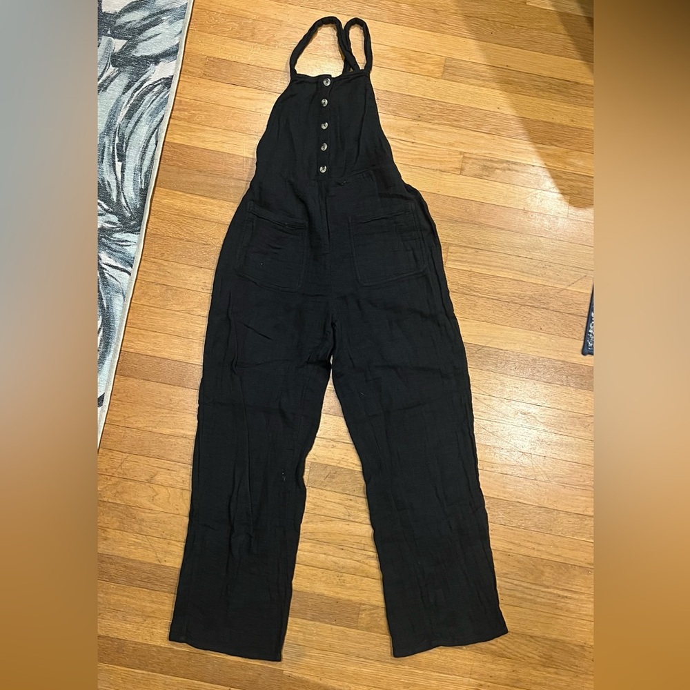 Billabong Linen Overalls, Size M